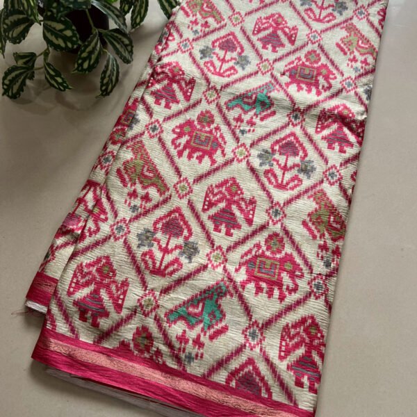 Premium Printed Semi Soft Silk Saree