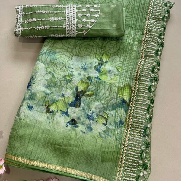 Weightless Chiffon Printed Saree