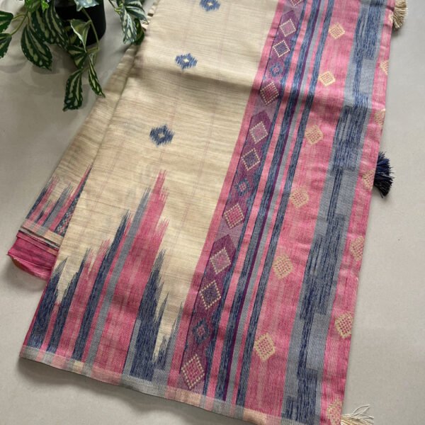 Jamdaani Cotton Thread Weaving Saree