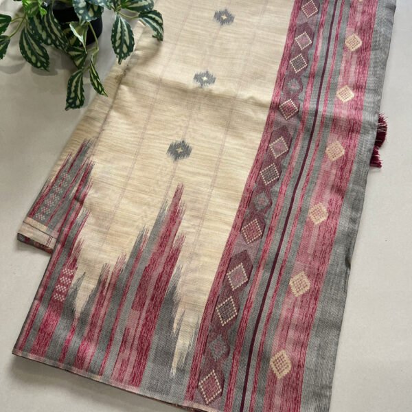 Jamdaani Cotton Thread Weaving Saree