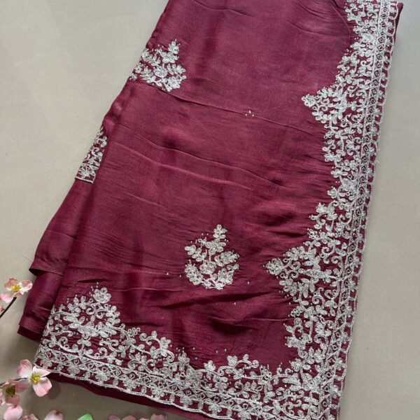 Light Work Shimmer Saree